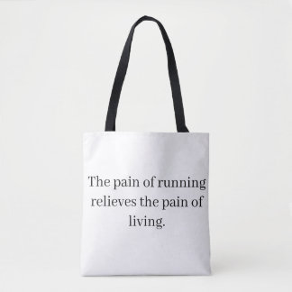 Bolsa Tote de inspiración para correr