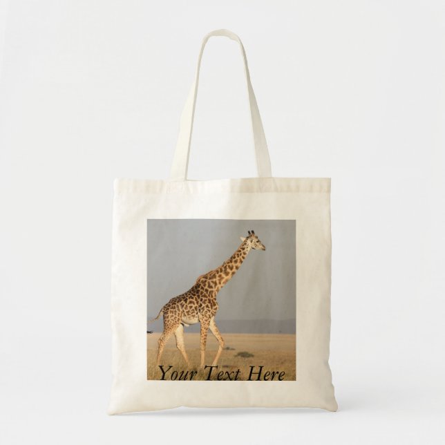 Bolsa tote de jirafa (Frente)