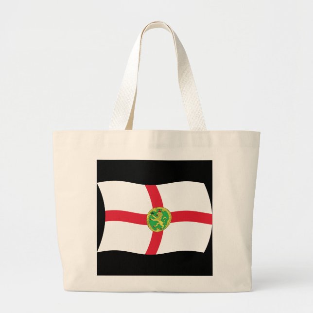 Bolsa Tote de la Bandera de Alderney (Frente)
