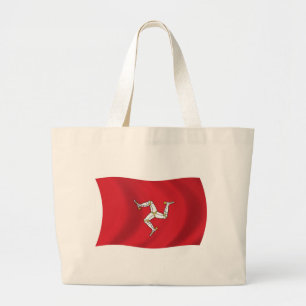 Bolsa Tote de la Bandera de la Isla de Man