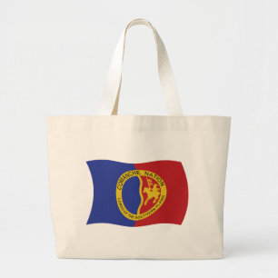 Bolsa tote de la bandera de la Nación Comanche