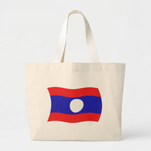 Bolsa Tote de la Bandera de Laos