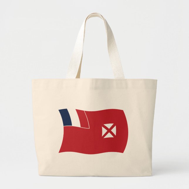 Bolsa Tote De La Bandera De Wallis Y Futuna (Frente)