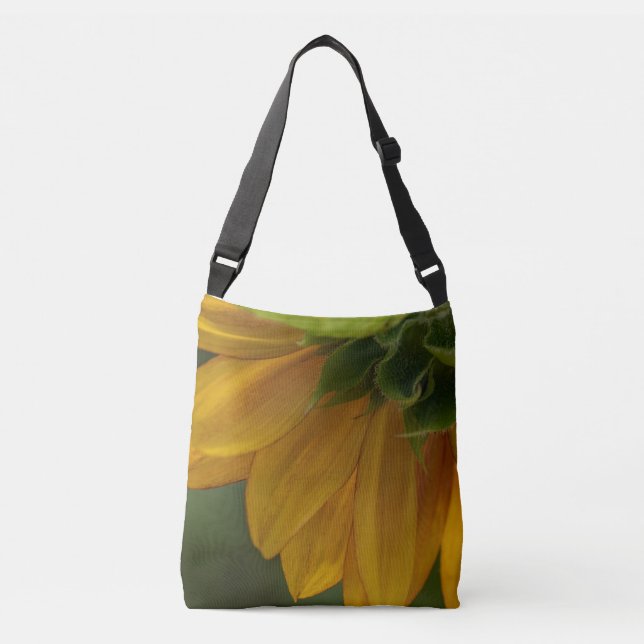 Bolsa Tote de la cruz del girasol (Anverso)