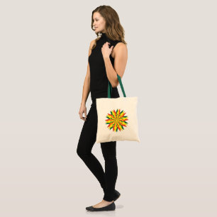 Bolsa tote de la estrella de Yuletide