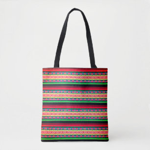 Bolsa Tote de la franja arcoiris etíope