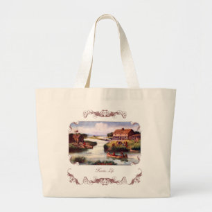 Bolsa Tote de la Frontera de Chicago de 1833