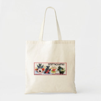 Bolsa tote de la Fundación Scotties Rock; linda y