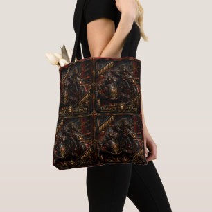 bolsa tote de la liga de reyes de la calle munkus