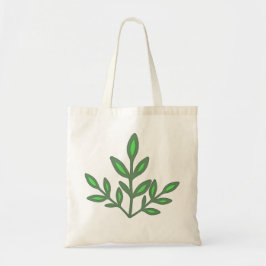 Bolsa tote de la serenidad de la rama de olivo