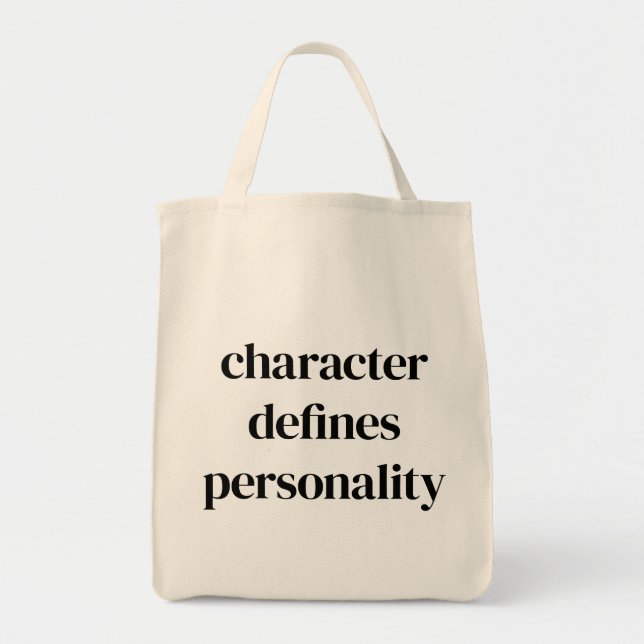 Bolsa Tote de la tienda de artículos de caracteres (Frente)