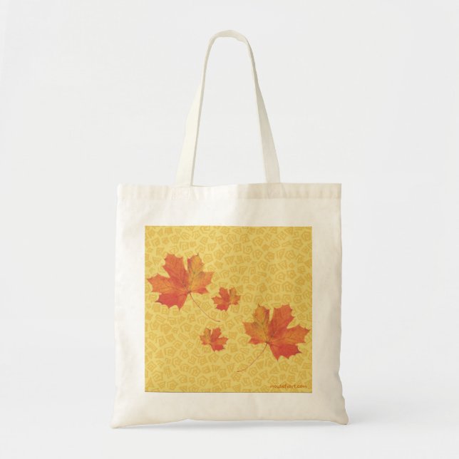 Bolsa Tote de las hojas de otoño (Frente)