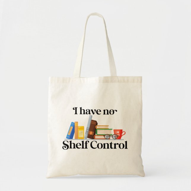 Bolsa Tote de Lectura de Libros con Juego de Palab (Frente)
