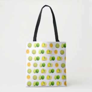 Bolsa Tote de Limón, Lima y Naranjas