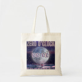 Bolsa tote de lona de reinicio de medianoche