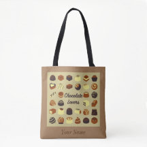 Bolsa Tote de los amantes del chocolate