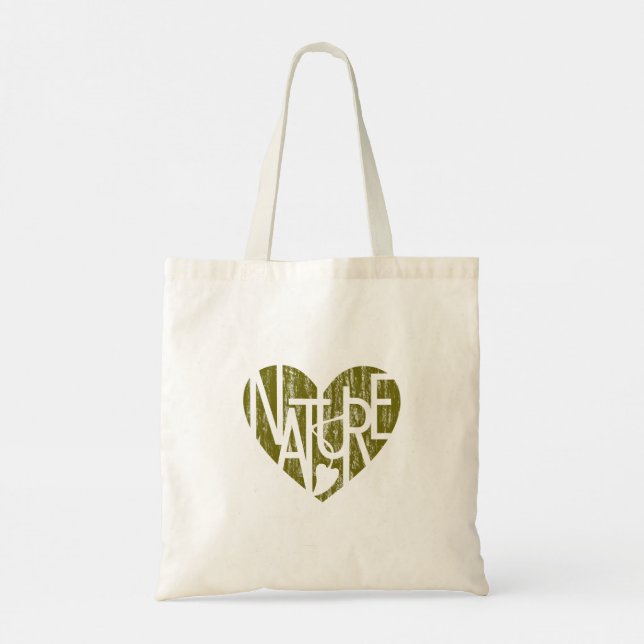 Bolsa Tote de Lover's Heart® Nature Lover (Reverso)