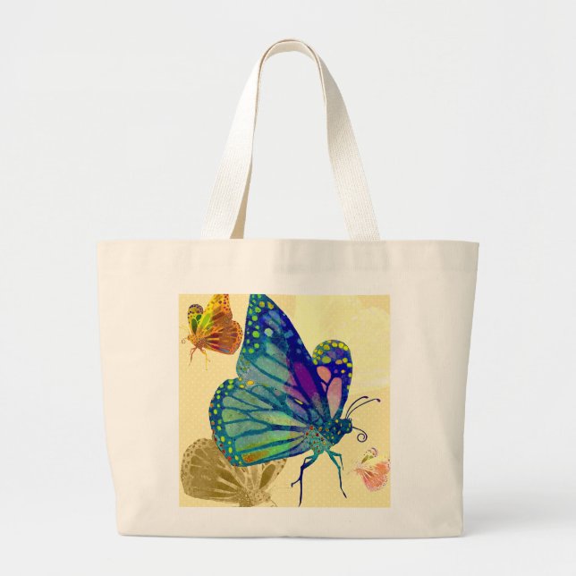 Bolsa Tote de mariposa (Frente)