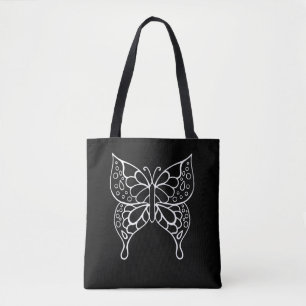 Bolsa Tote de mariposa