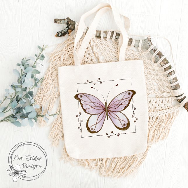 Bolsa Tote de mariposa (Subido por el creador)