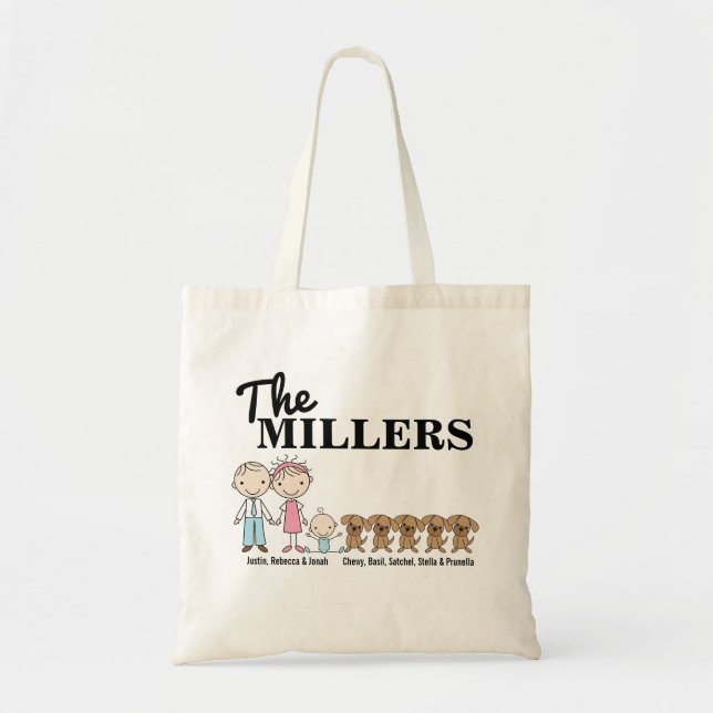 Bolsa Tote de {Millers} personalizada (Frente)