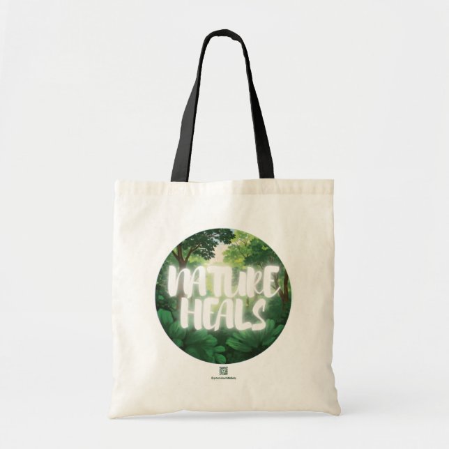 Bolsa tote de NATURE HEALS (Frente)