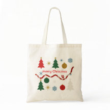Bolsa Tote de Navidad Simple Joys