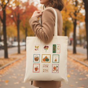 Bolsa Tote de otoño, bolsa de tote de temporada de