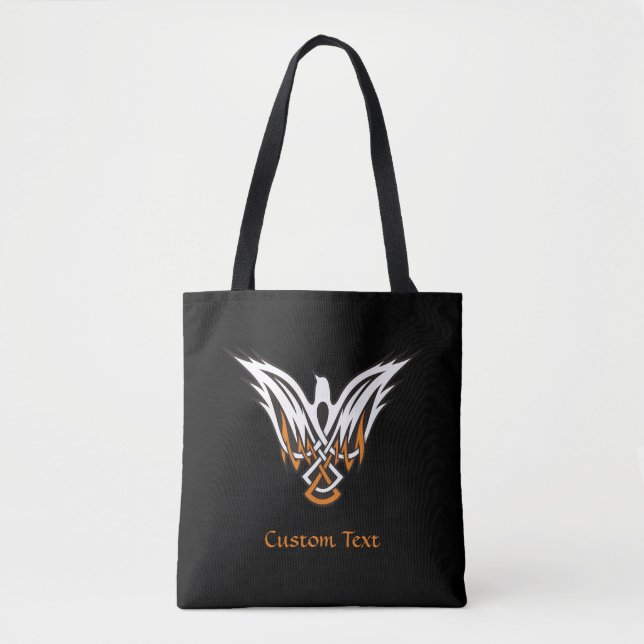 Bolsa tote de pájaro celta (Anverso)