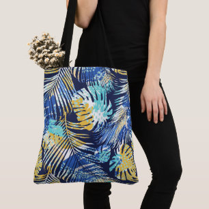 Bolsa Tote de Palmas Tropicales
