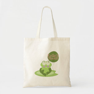 Bolsa Tote de Pelota de Rana para Niños Biblioteca