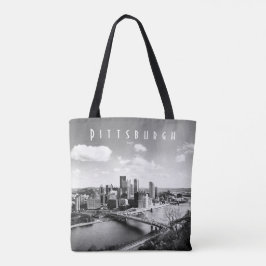 Bolsa Tote de Pittsburgh Skyline