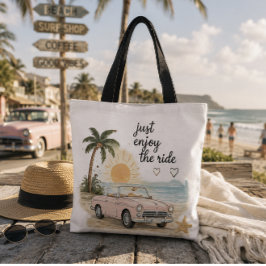 Bolsa Tote de Playa Disfruta El Viaje