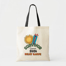Bolsa tote de presupuesto de ola de calor de veran