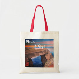 Bolsa Tote de recuerdo de Malta y Gozo