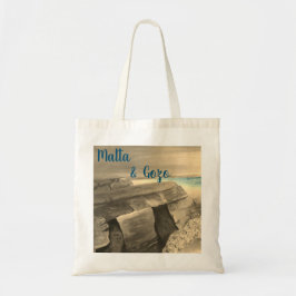 Bolsa Tote de recuerdo de Malta y Gozo