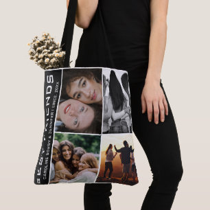 Bolsa Tote de regalo de Collage de fotos para los
