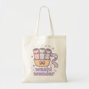 Bolsa Tote de Rollos de Cinta Kawaii Washi Wonder