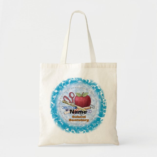 Bolsa Tote de Secretaria Escolar (Frente)