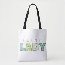 Bolsa Tote de Señora de las Plantas
