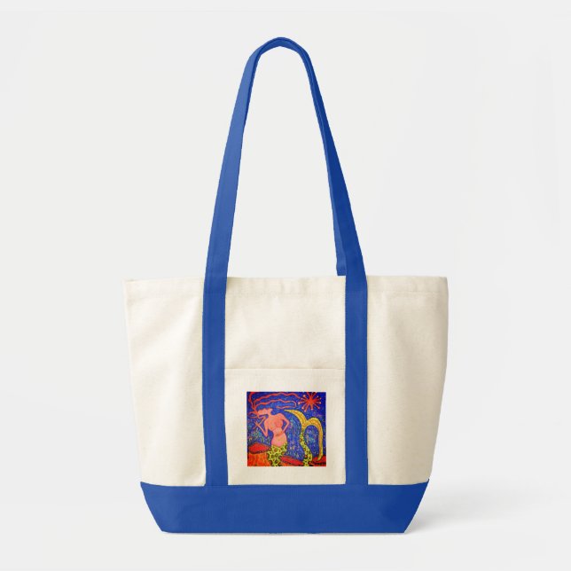 Bolsa tote de sirena (Frente)