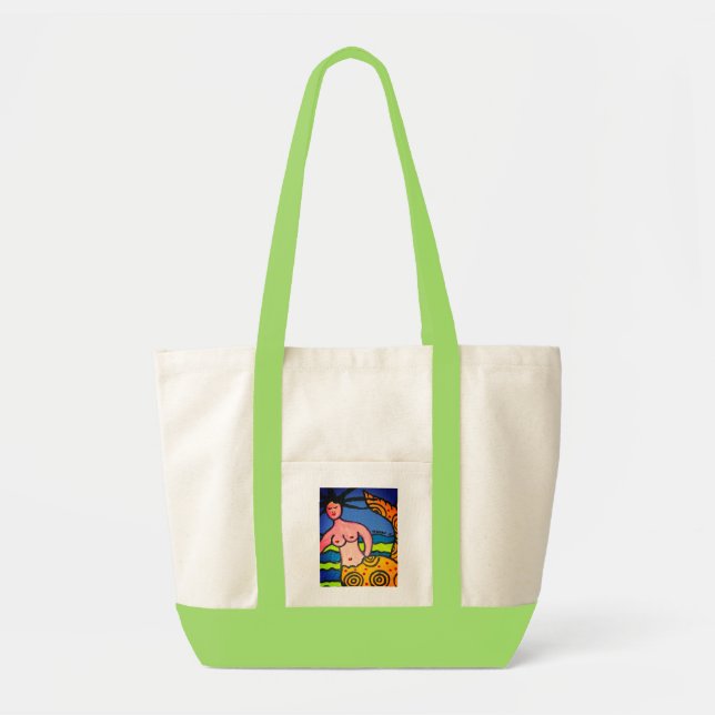 Bolsa tote de sirena (Frente)