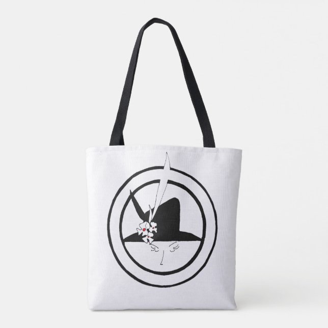 Bolsa Tote de Sombreros Fantasiosos (Reverso)
