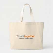 Bolsa Tote de StriveTogether - logotipo completo