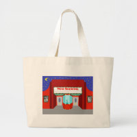 Bolsa Tote de Teatro de Cine Retro