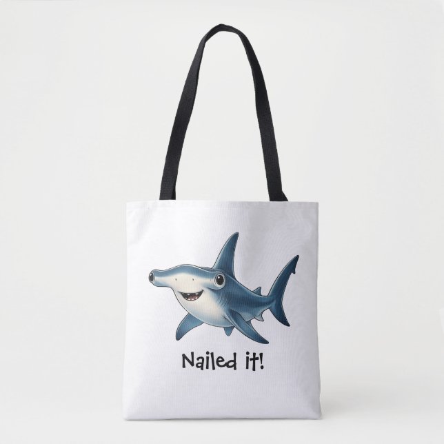 Bolsa tote de tiburón martillo (Anverso)