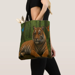Bolsa tote de tigre hermoso