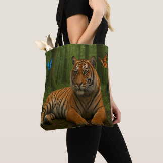 Bolsa tote de tigre hermoso