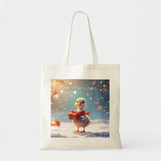 Bolsa Tote de Vacaciones de Patito (Frente)