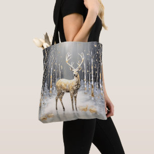 Bolsa Tote de vacaciones de renos de Navidades de